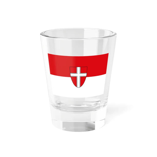Flag of Vienna Wien Austria - Shot Glass 1.5oz 1.5oz - Go Mug Yourself