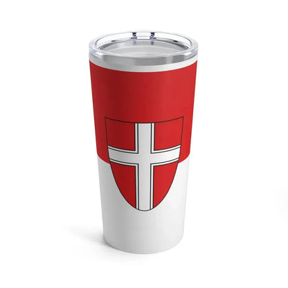 Flag of Vienna Wien Austria - Tumbler 20oz 20oz - Go Mug Yourself