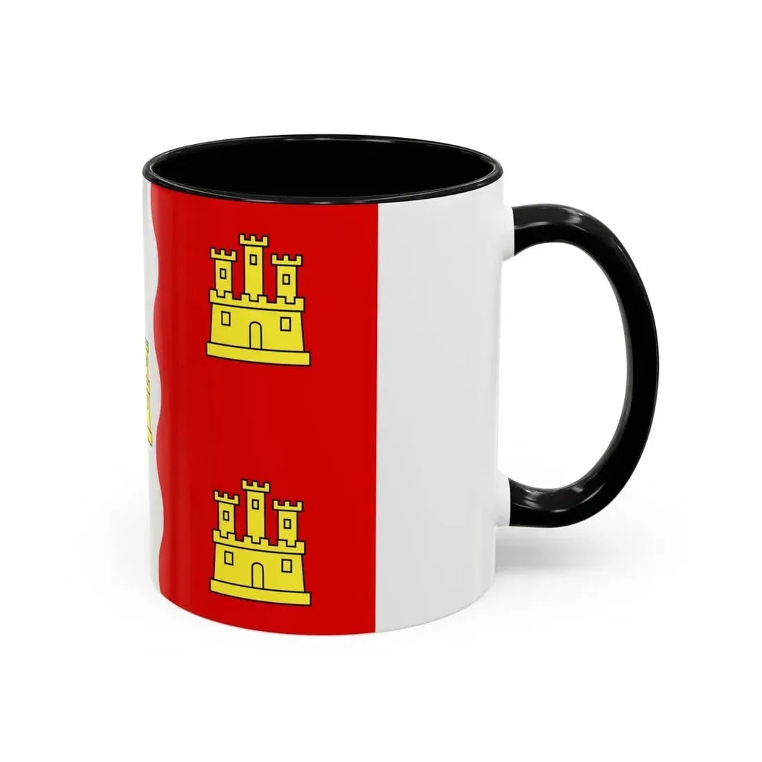 Flag of Vienne France 2 - Accent Coffee Mug - Go Mug Yourself