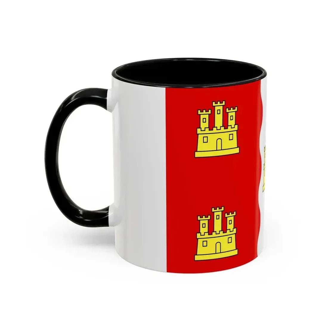 Flag of Vienne France 2 - Accent Coffee Mug - Go Mug Yourself