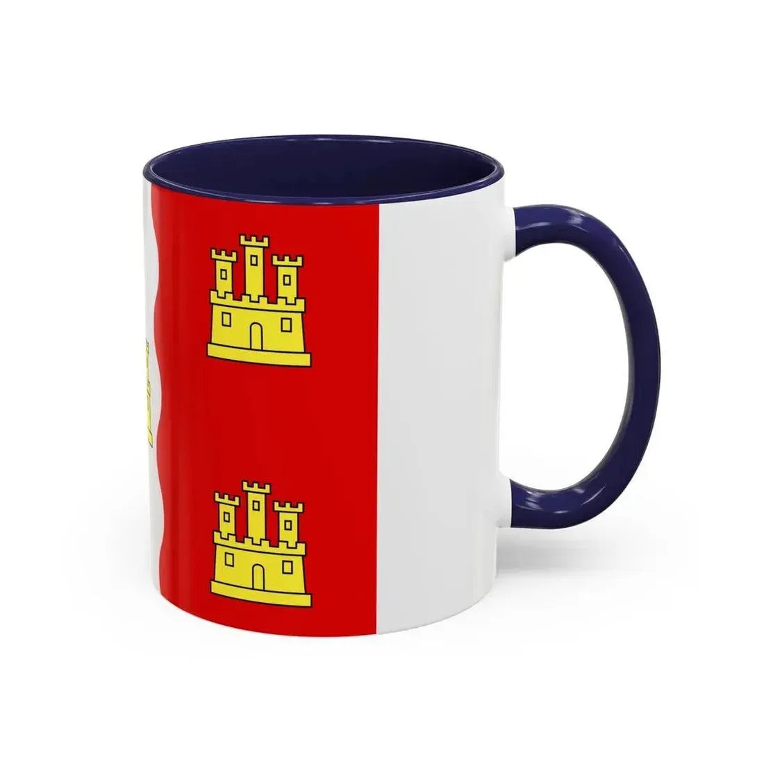 Flag of Vienne France 2 - Accent Coffee Mug - Go Mug Yourself