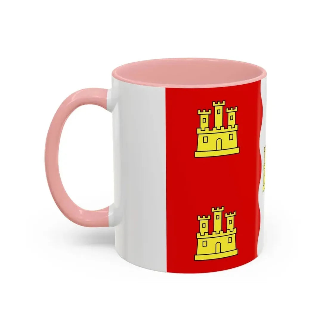 Flag of Vienne France 2 - Accent Coffee Mug - Go Mug Yourself