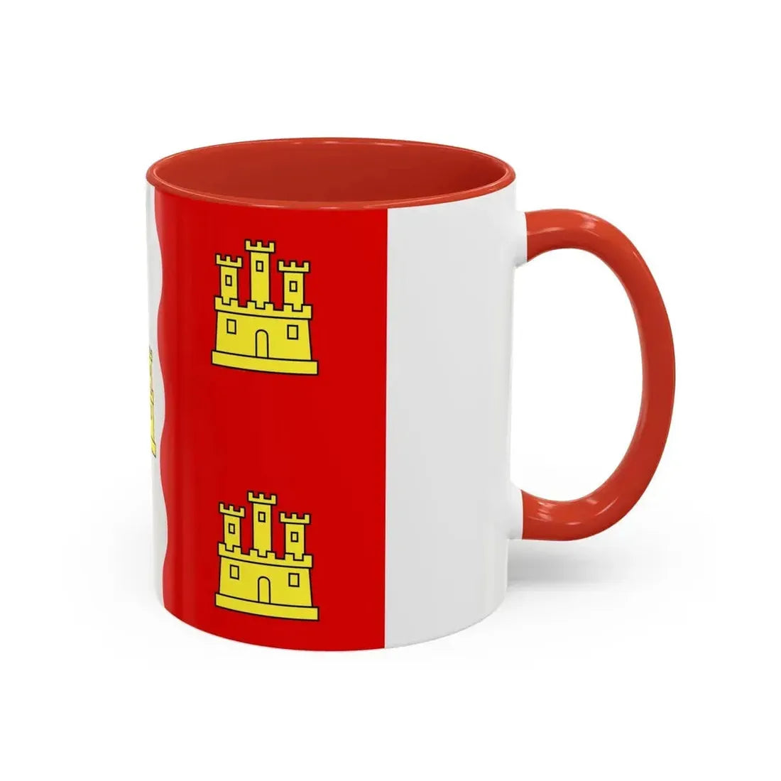 Flag of Vienne France 2 - Accent Coffee Mug - Go Mug Yourself