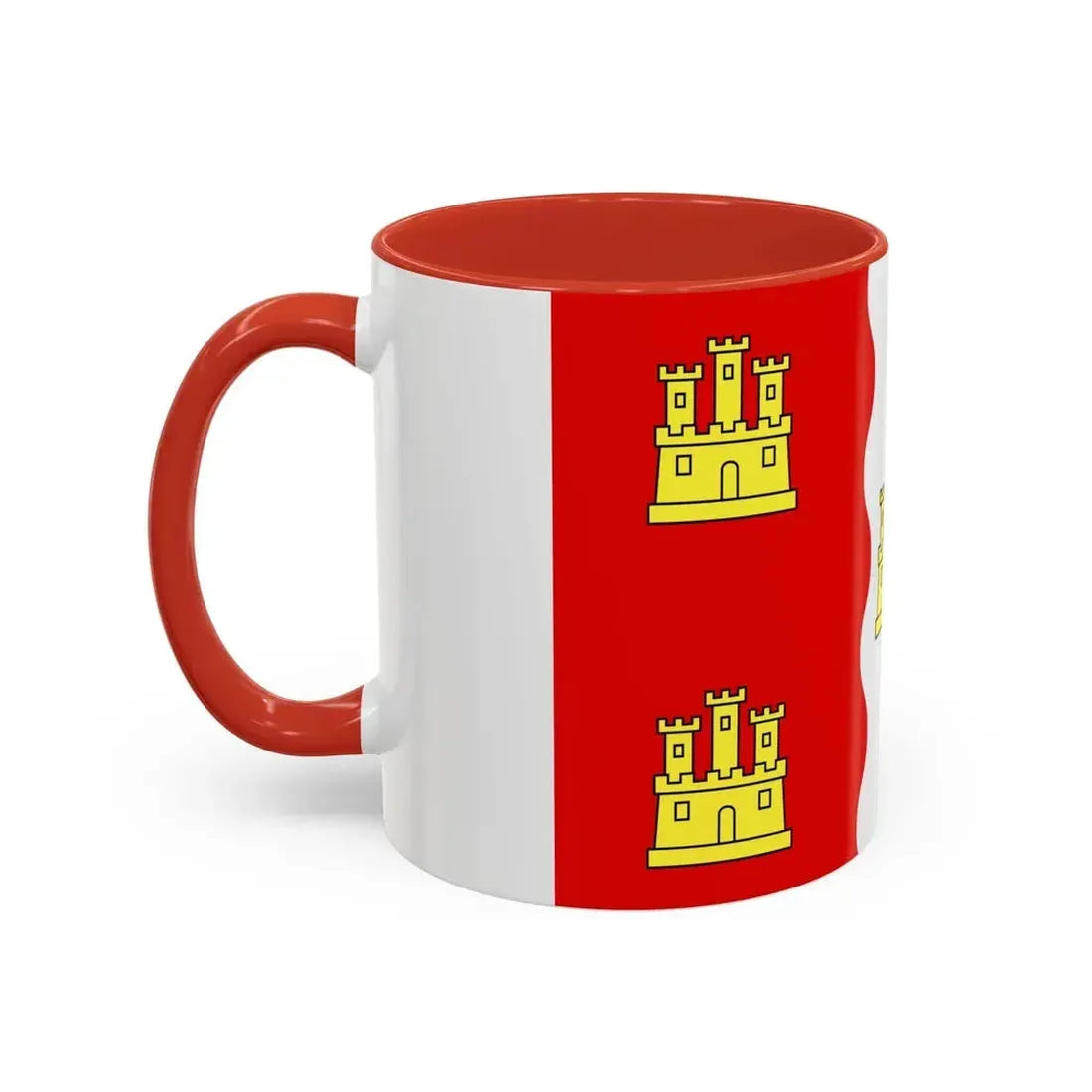 Flag of Vienne France 2 - Accent Coffee Mug - Go Mug Yourself