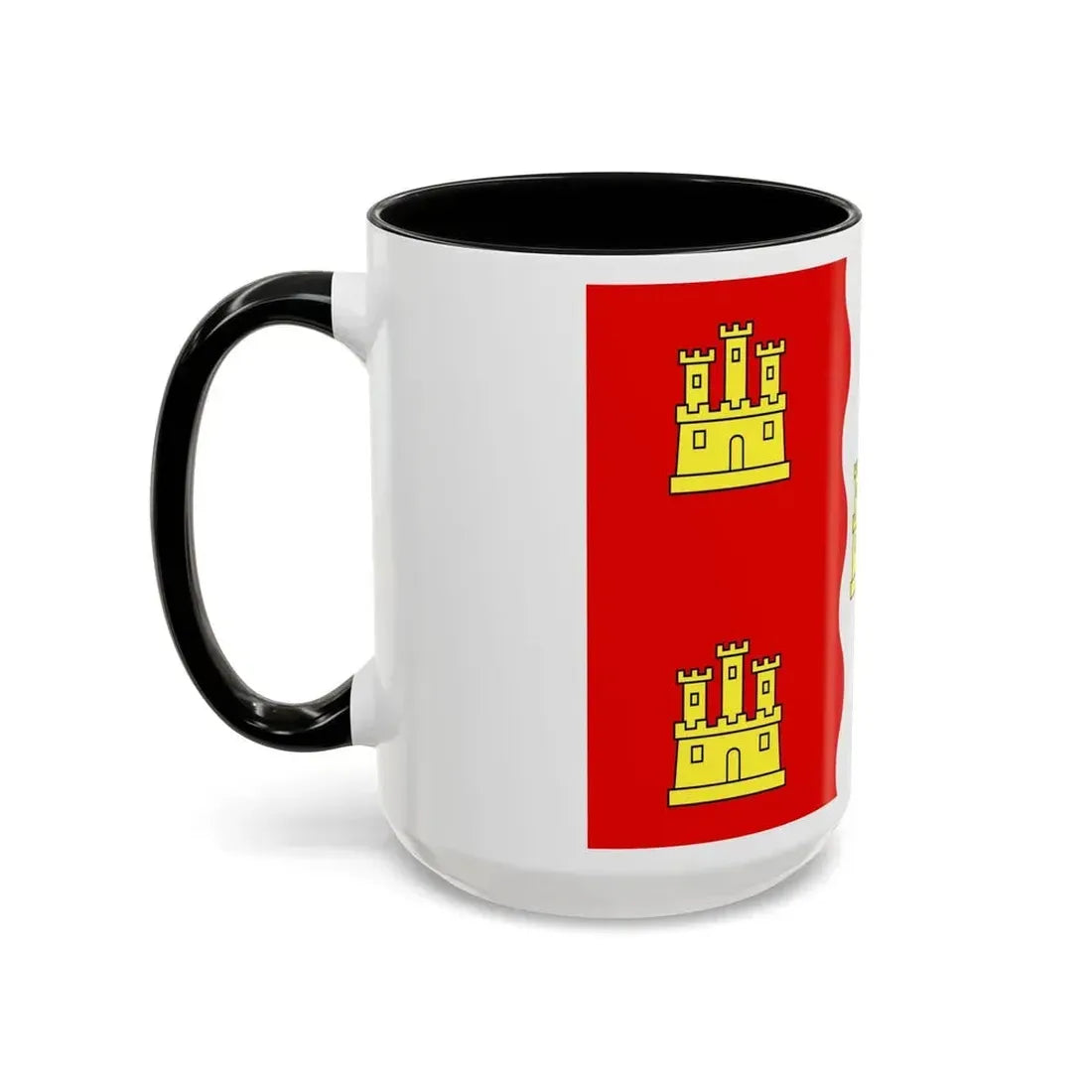 Flag of Vienne France 2 - Accent Coffee Mug - Go Mug Yourself