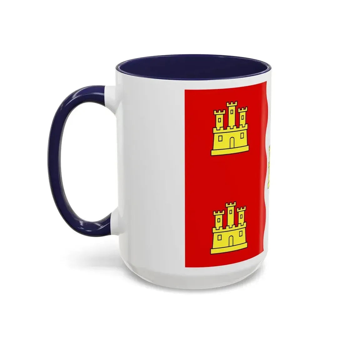 Flag of Vienne France 2 - Accent Coffee Mug - Go Mug Yourself
