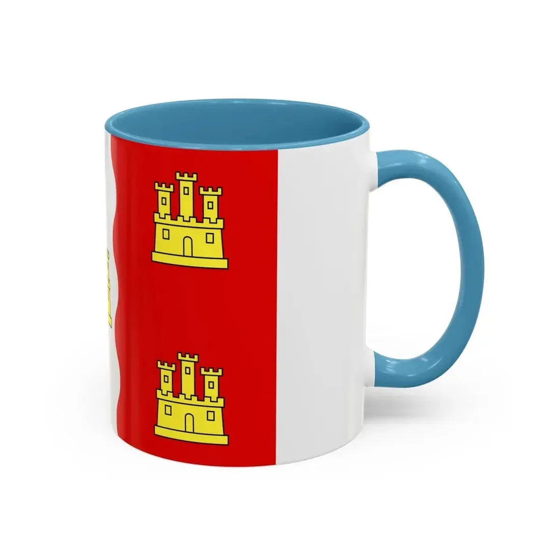 Flag of Vienne France 2 - Accent Coffee Mug - Go Mug Yourself