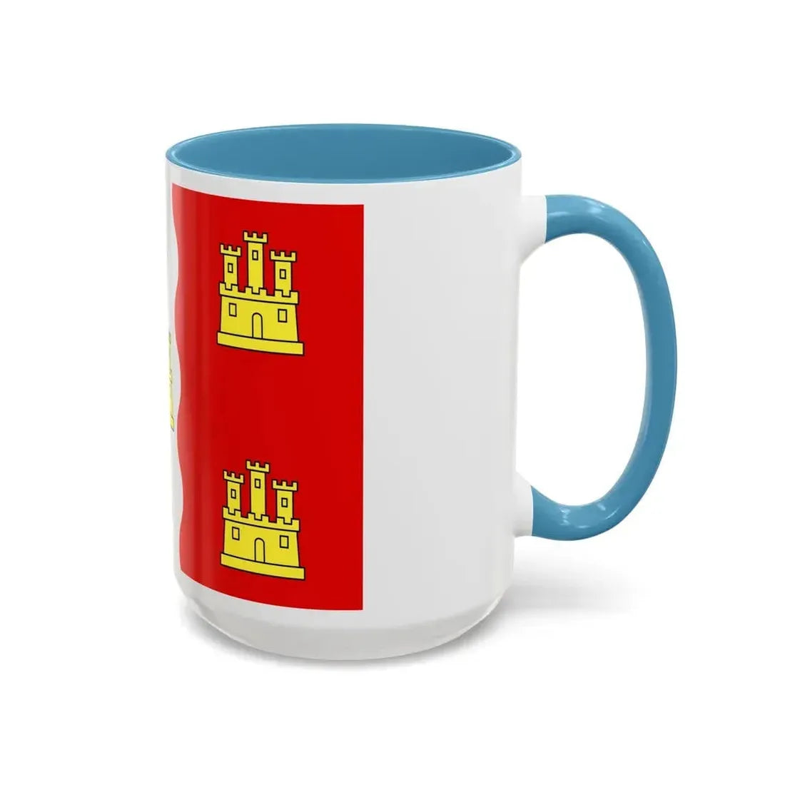Flag of Vienne France 2 - Accent Coffee Mug - Go Mug Yourself