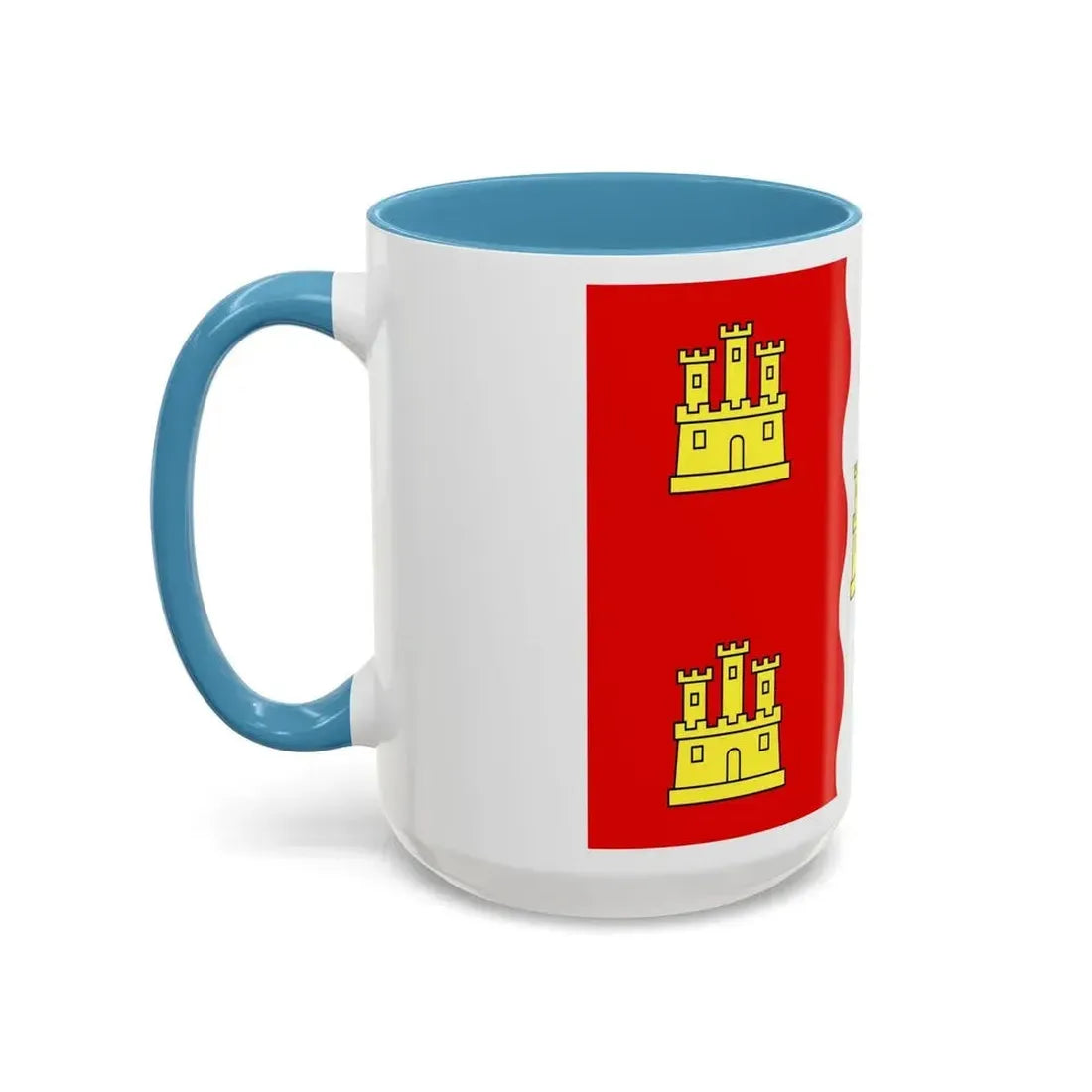 Flag of Vienne France 2 - Accent Coffee Mug - Go Mug Yourself