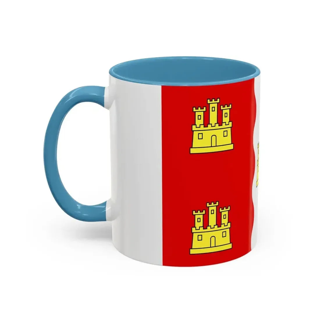 Flag of Vienne France 2 - Accent Coffee Mug - Go Mug Yourself