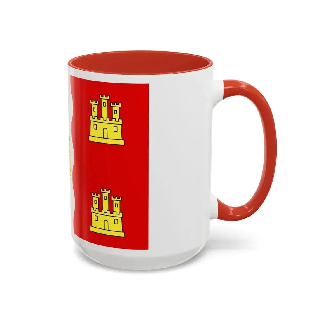 Flag of Vienne France 2 - Accent Coffee Mug - Go Mug Yourself