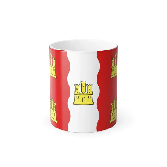 Flag of Vienne France 2 - Color Changing Coffee Mug 11oz - Go Mug Yourself