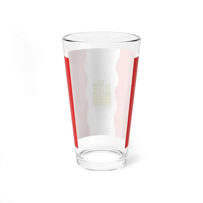 Flag of Vienne France 2 - Pint Glass 16oz - Go Mug Yourself