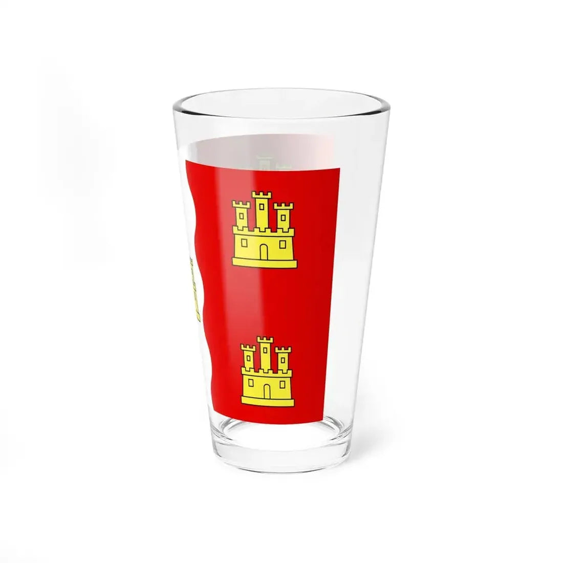 Flag of Vienne France 2 - Pint Glass 16oz - Go Mug Yourself