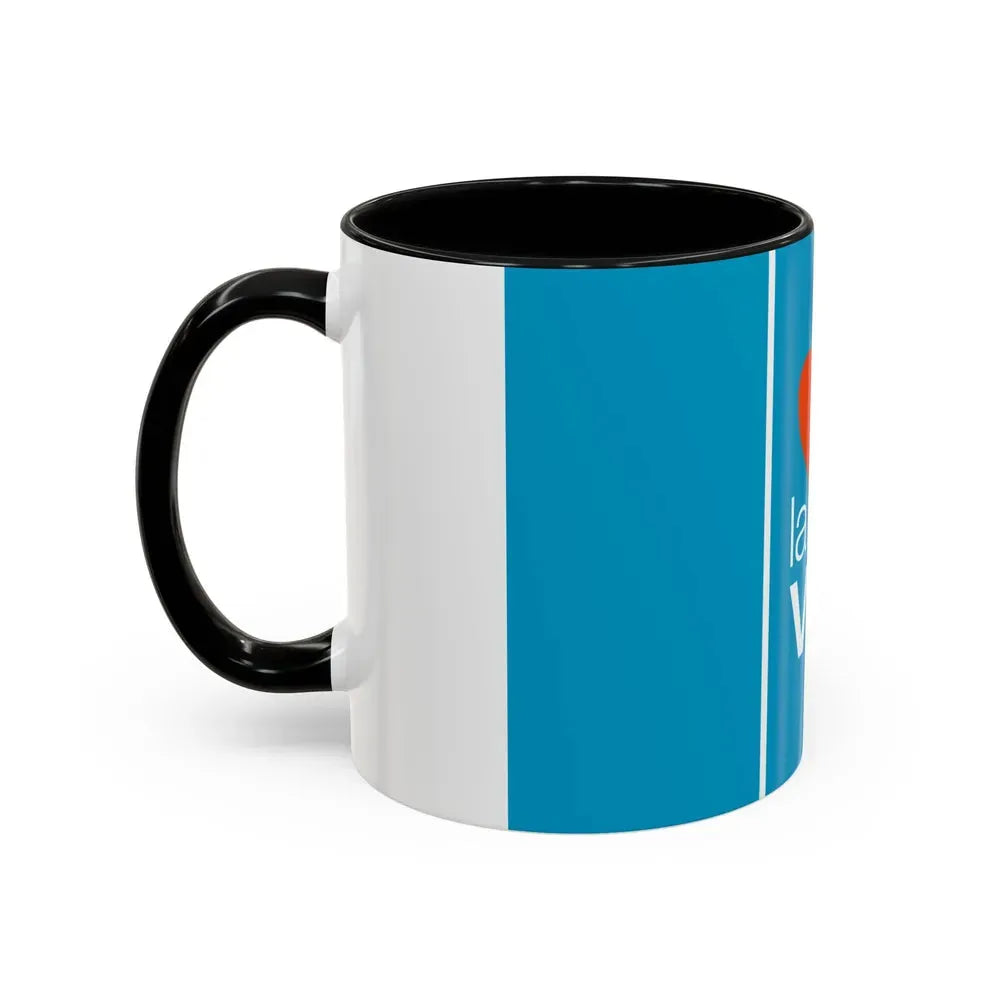 Flag of Vienne France - Accent Coffee Mug - Go Mug Yourself