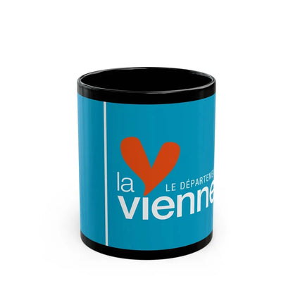 Flag of Vienne France - Black Coffee Mug 11oz - Go Mug Yourself