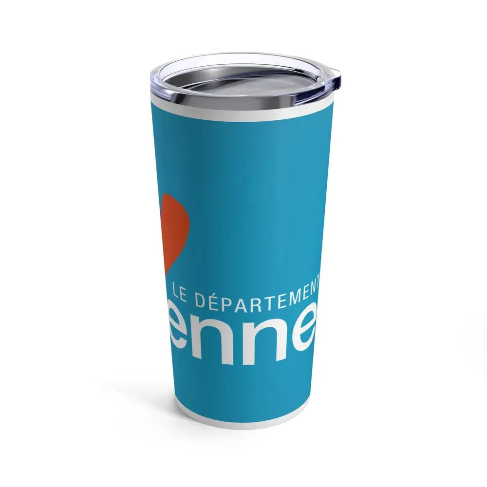Flag of Vienne France - Tumbler 20oz - Go Mug Yourself