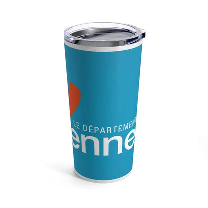 Flag of Vienne France - Tumbler 20oz - Go Mug Yourself