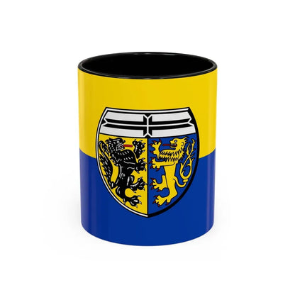 Flag of Viersen Germany - Accent Coffee Mug 11oz Black - Go Mug Yourself