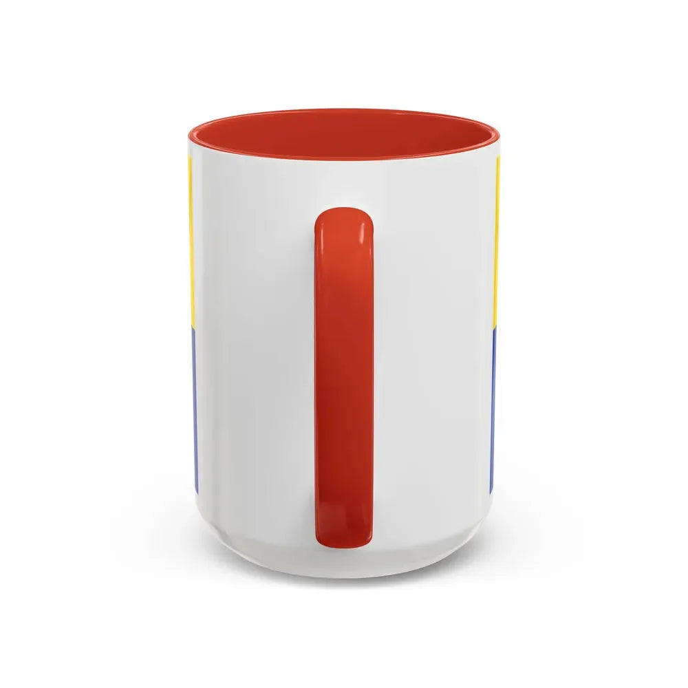 Flag of Viersen Germany - Accent Coffee Mug - Go Mug Yourself
