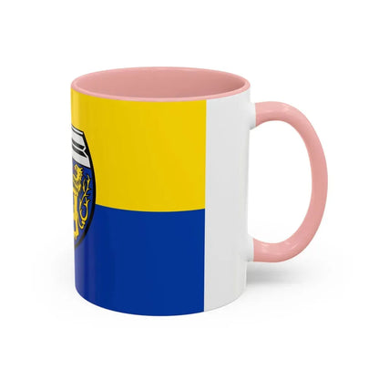 Flag of Viersen Germany - Accent Coffee Mug - Go Mug Yourself