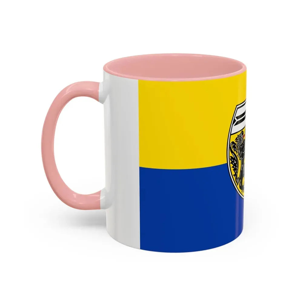 Flag of Viersen Germany - Accent Coffee Mug - Go Mug Yourself