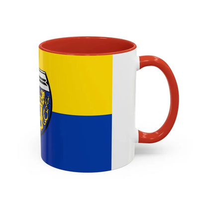 Flag of Viersen Germany - Accent Coffee Mug - Go Mug Yourself