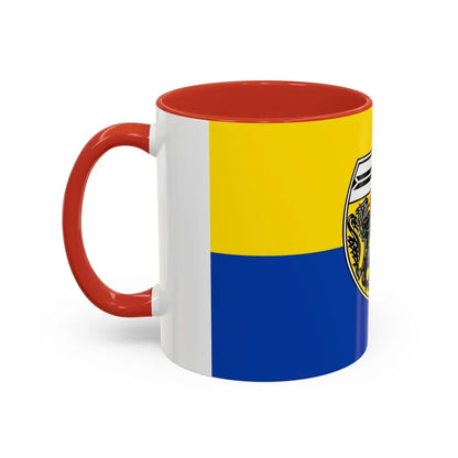 Flag of Viersen Germany - Accent Coffee Mug - Go Mug Yourself