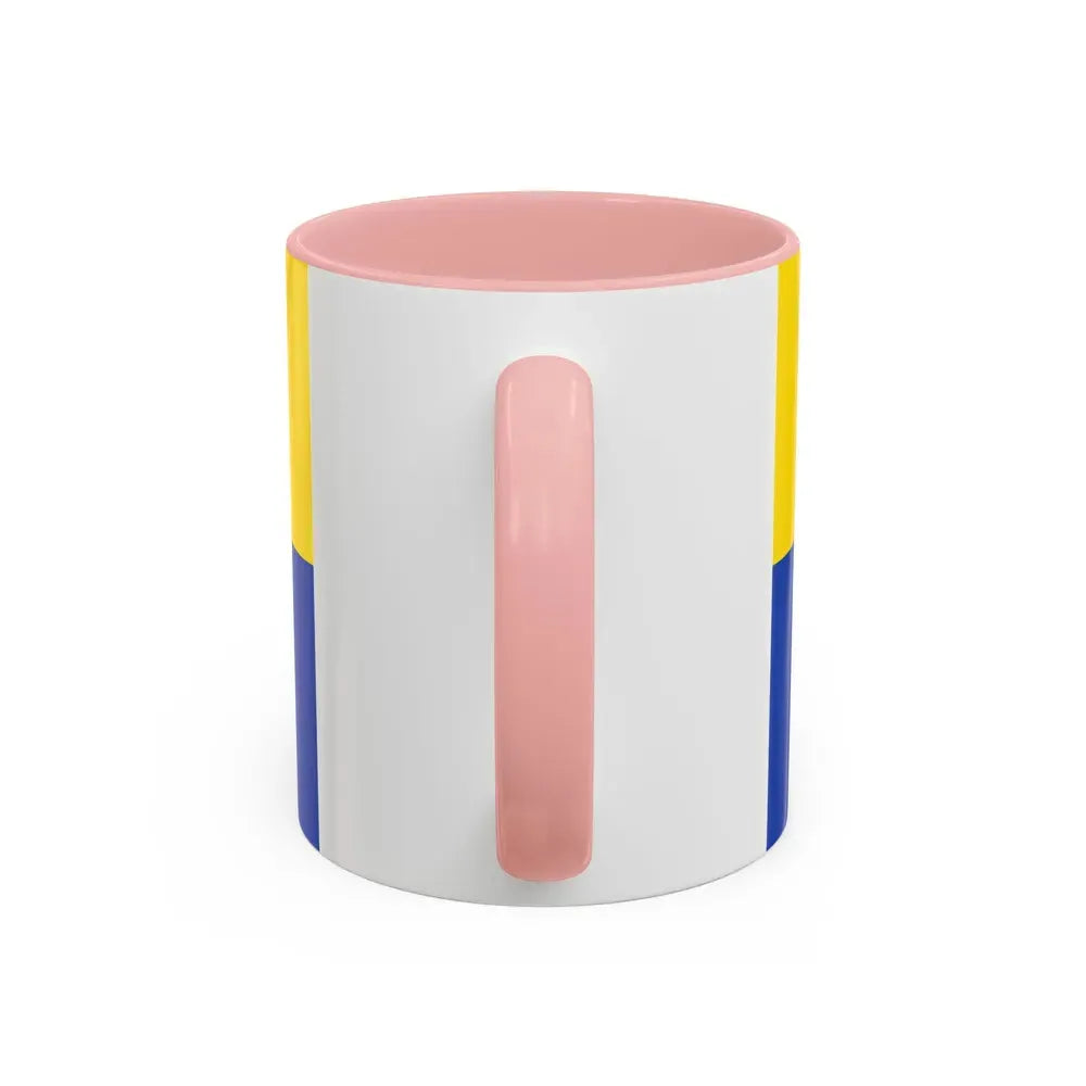 Flag of Viersen Germany - Accent Coffee Mug - Go Mug Yourself