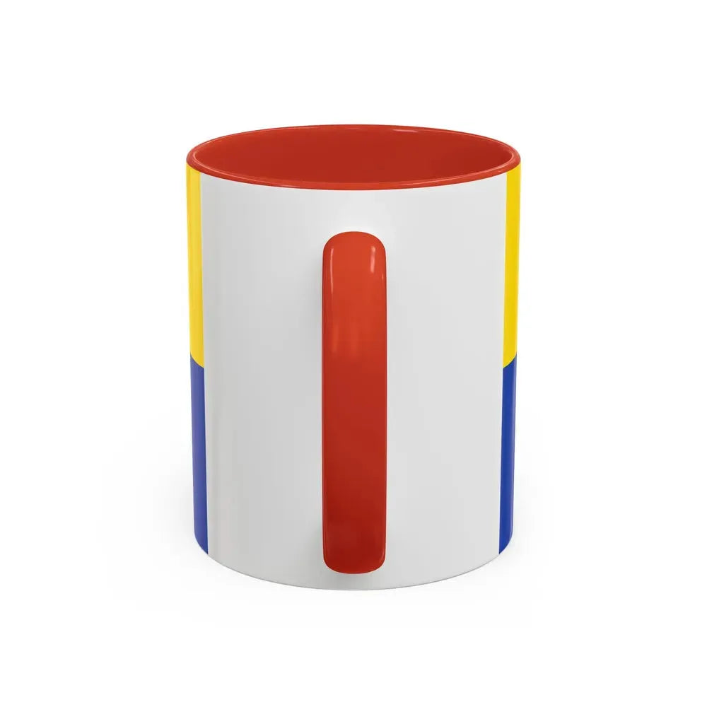 Flag of Viersen Germany - Accent Coffee Mug - Go Mug Yourself