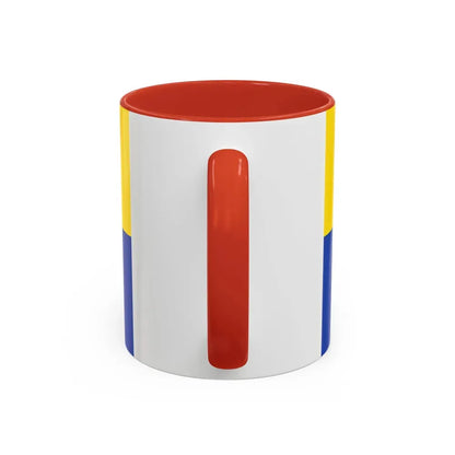 Flag of Viersen Germany - Accent Coffee Mug - Go Mug Yourself
