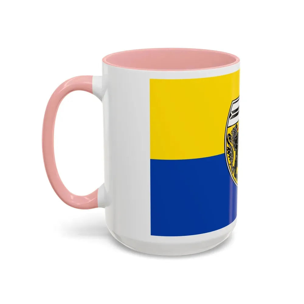 Flag of Viersen Germany - Accent Coffee Mug - Go Mug Yourself