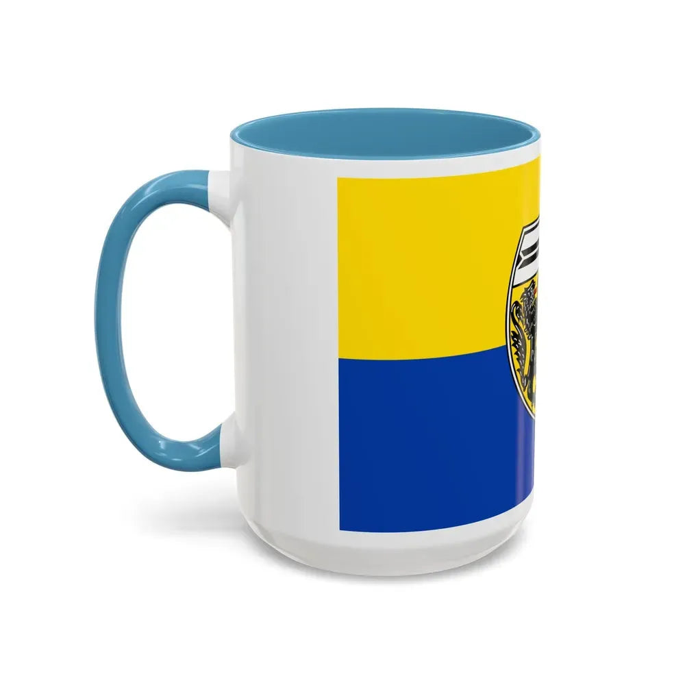 Flag of Viersen Germany - Accent Coffee Mug - Go Mug Yourself