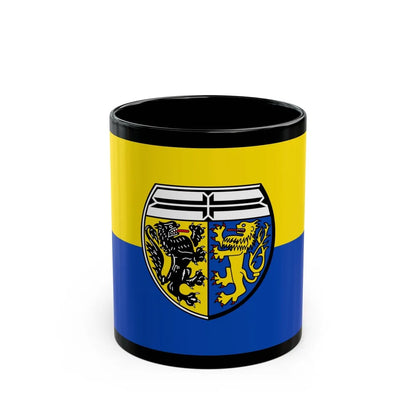 Flag of Viersen Germany - Black Coffee Mug-11oz-Go Mug Yourself