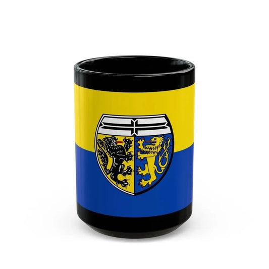 Flag of Viersen Germany - Black Coffee Mug 15oz - Go Mug Yourself