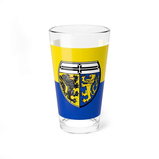 Flag of Viersen Germany - Pint Glass 16oz 16oz - Go Mug Yourself