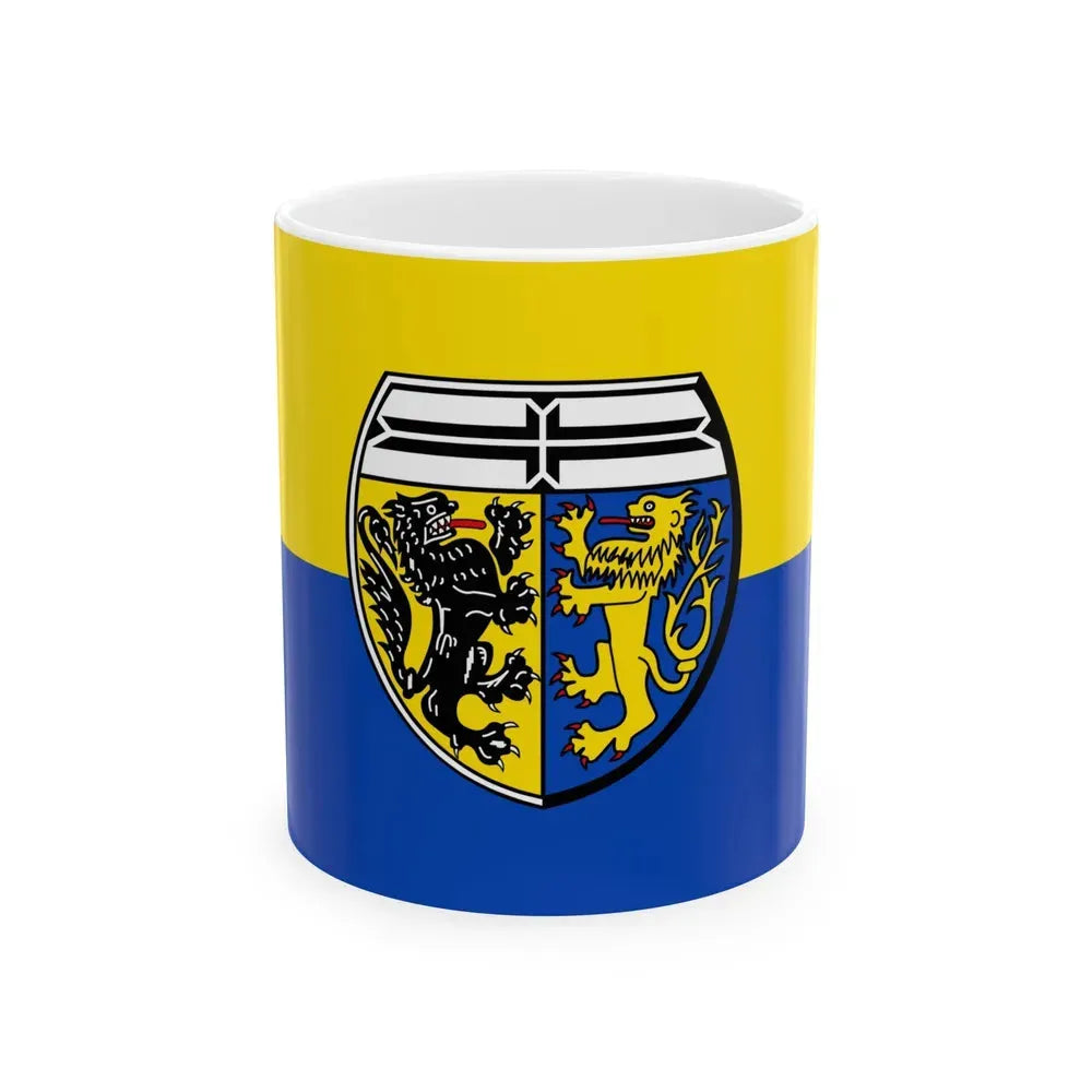Flag of Viersen Germany - White Coffee Mug 11oz - Go Mug Yourself