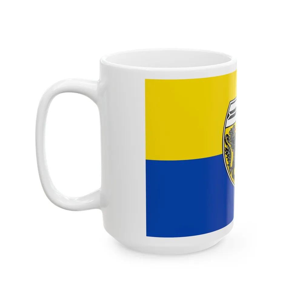 Flag of Viersen Germany - White Coffee Mug-Go Mug Yourself