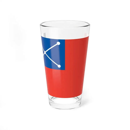 Flag of Vietnam Restoration League (Vietnam) Pint Glass 16oz 16oz - Go Mug Yourself