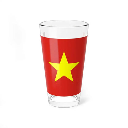 Flag of Vietnam (Vietnam) Pint Glass 16oz 16oz - Go Mug Yourself