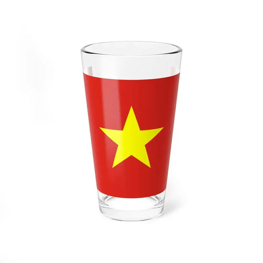 Flag of Vietnam (Vietnam) Pint Glass 16oz 16oz - Go Mug Yourself
