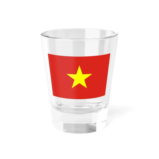Flag of Vietnam (Vietnam) Shot Glass 1.5oz 1.5oz - Go Mug Yourself