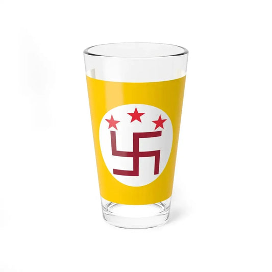 Flag of Vietnamese Democratic Socialist Party (Vietnam) Pint Glass 16oz 16oz - Go Mug Yourself
