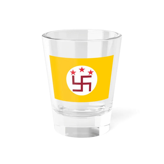 Flag of Vietnamese Democratic Socialist Party (Vietnam) Shot Glass 1.5oz 1.5oz - Go Mug Yourself