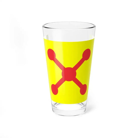 Flag of Vietnamese Republic Beistean (Vietnam) Pint Glass 16oz 16oz - Go Mug Yourself