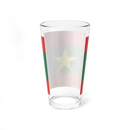 Flag of Vietnamese Worker-Farmer Party (Vietnam) Pint Glass 16oz - Go Mug Yourself