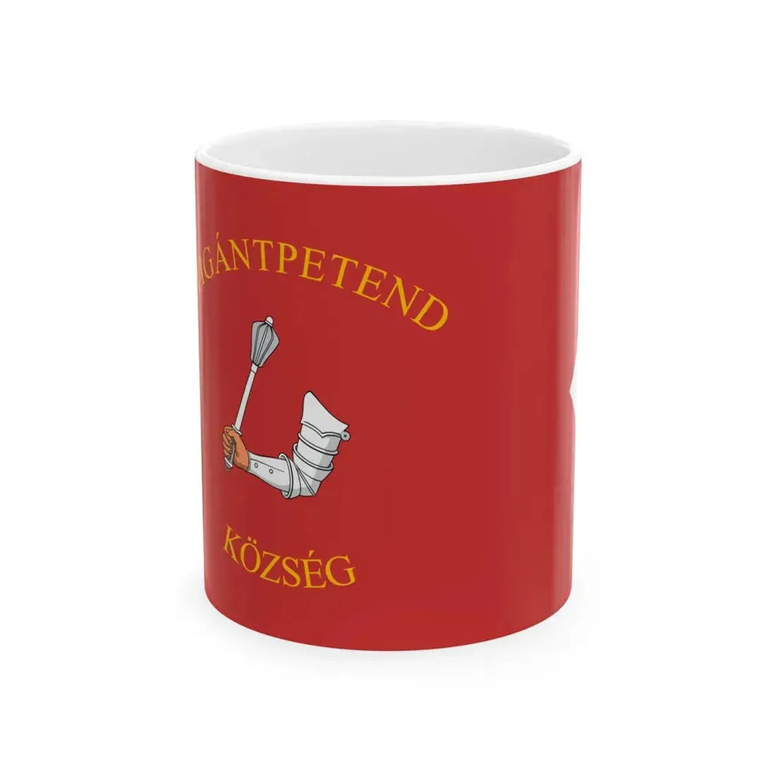 Flag of Vigantpetend (Hungary) White Coffee Mug 11oz - Go Mug Yourself
