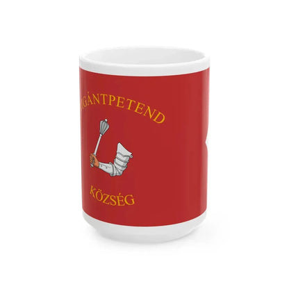 Flag of Vigantpetend (Hungary) White Coffee Mug 15oz - Go Mug Yourself