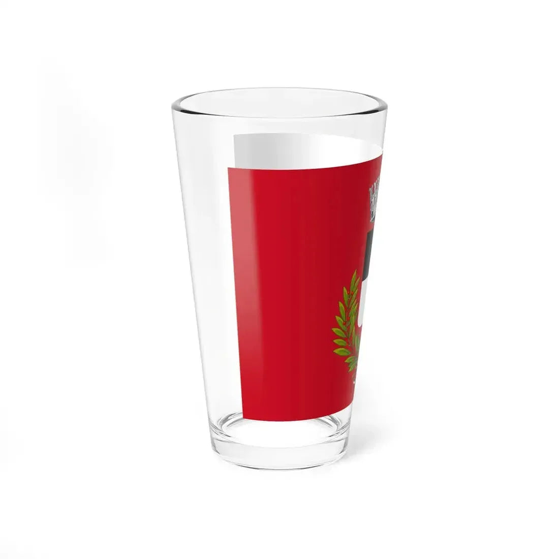 Flag of Vigarano Mainarda (Italy) Pint Glass 16oz - Go Mug Yourself