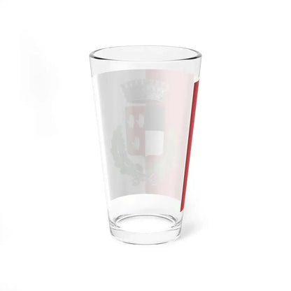 Flag of Vigarano Mainarda (Italy) Pint Glass 16oz - Go Mug Yourself